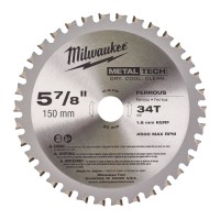 MILWAUKEE 48404080 BLADE D 150mmX20 Z34 FOR CIRCULAR SAWS MILWAUKEE 48404080 BLADE D 150mmX20 Z34 FOR CIRCULAR SAWS