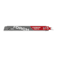 Lama per segaccio TORCH™ NITRUS CARBIDE™ Milwaukee 48005202 230mm