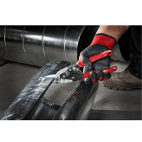 Cesoia a doppia leva taglio sinistra lame curve milwaukee 4932499011