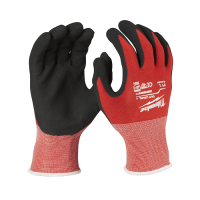 GUANTI SPALMATI IN NITRILE ANTITAGLIO CAT. 1/A 3121A TG10 MILWAUKEE 4932471418 GUANTI SPALMATI IN NITRILE ANTITAGLIO CAT. 1/A 3121A TG10 MILWAUKEE 4932471418
