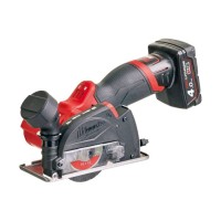 Mini multi-material cut-off machine 76mm M12 + 2 Batt. Milwaukee M12FCOT-422X 1Kg