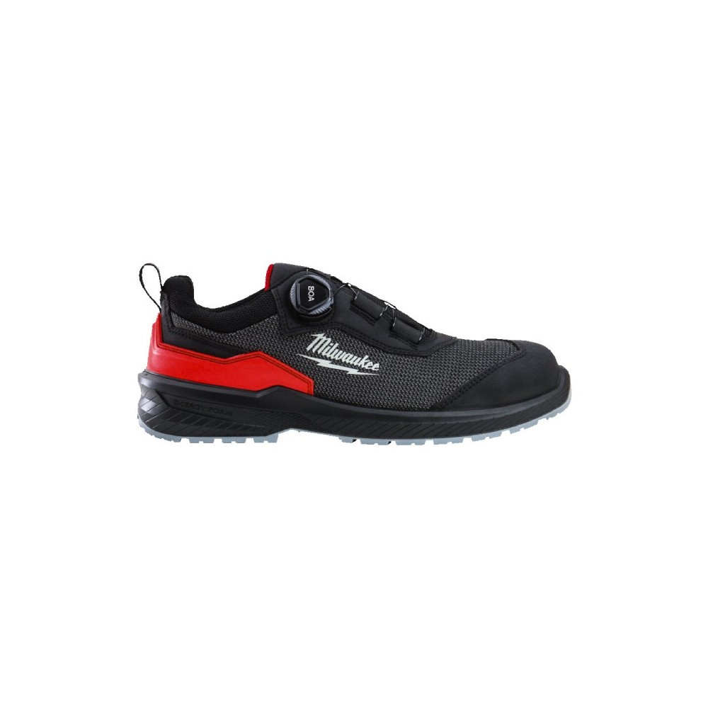 Milwaukee BOA Flextred S1PS FO SR B1L110133 All Black Safety Shoes