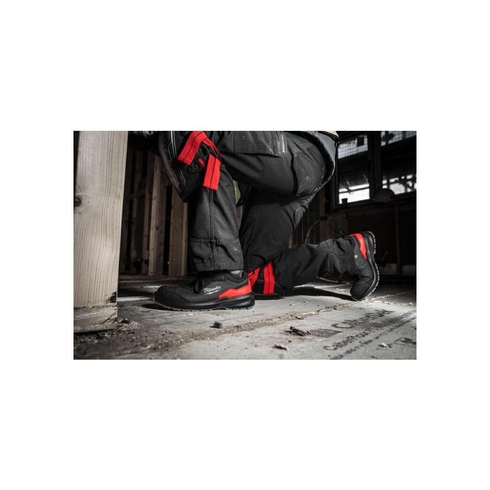 Milwaukee BOA Flextred S1PS FO SR B1L110133 All Black Safety Shoes