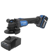 Angle Grinder 125mm 20V +1 Batt. 4Ah Hyundai 25859 1.4Kg