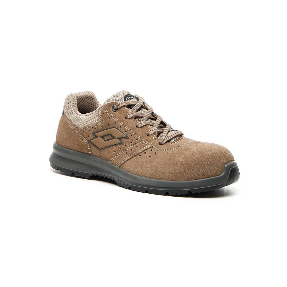 Lotto Race 401 S1P SRC Toffee Brown Safety Shoes