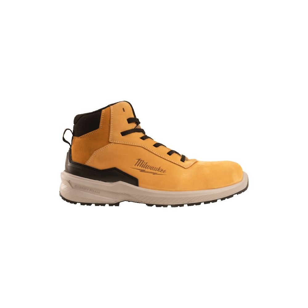 Milwaukee Flextred S3S ESD FO SR 1M171311 Beige High Safety Shoes