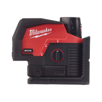 Milwaukee M12™ GREEN 2-LINE LASER WITH 2-POINT LEADER M12CLLP-301C