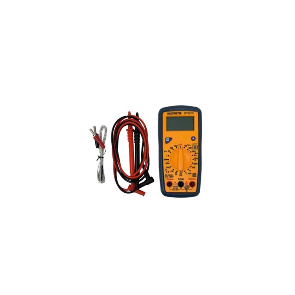 KLASS XZM01 MULTIMETRO TESTER DIGITALE 1000V