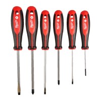 Serie Cacciaviti 6 Pz Milwaukee 4932471807 Set 2 Serie Cacciaviti 6 Pz Milwaukee 4932471807 Set 2