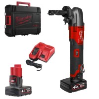 Roditrice 1,6mm a Batteria Milwaukee M12 FNB16-402X +2 Batt. 4Ah Roditrice 1,6mm a Batteria Milwaukee M12 FNB16-402X +2 Batt. 4Ah