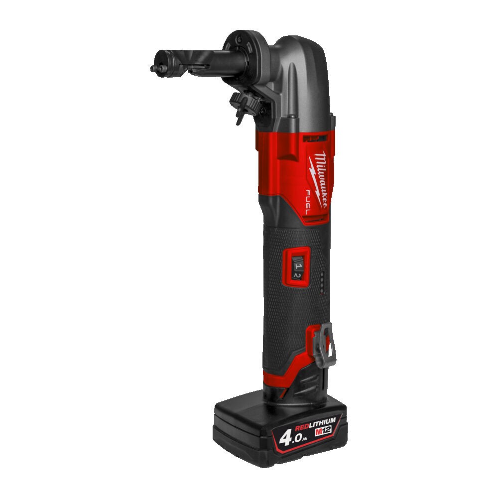 Roditrice 1,6mm a Batteria Milwaukee M12 FNB16-402X +2 Batt. 4Ah Roditrice 1,6mm a Batteria Milwaukee M12 FNB16-402X +2 Batt. 4Ah