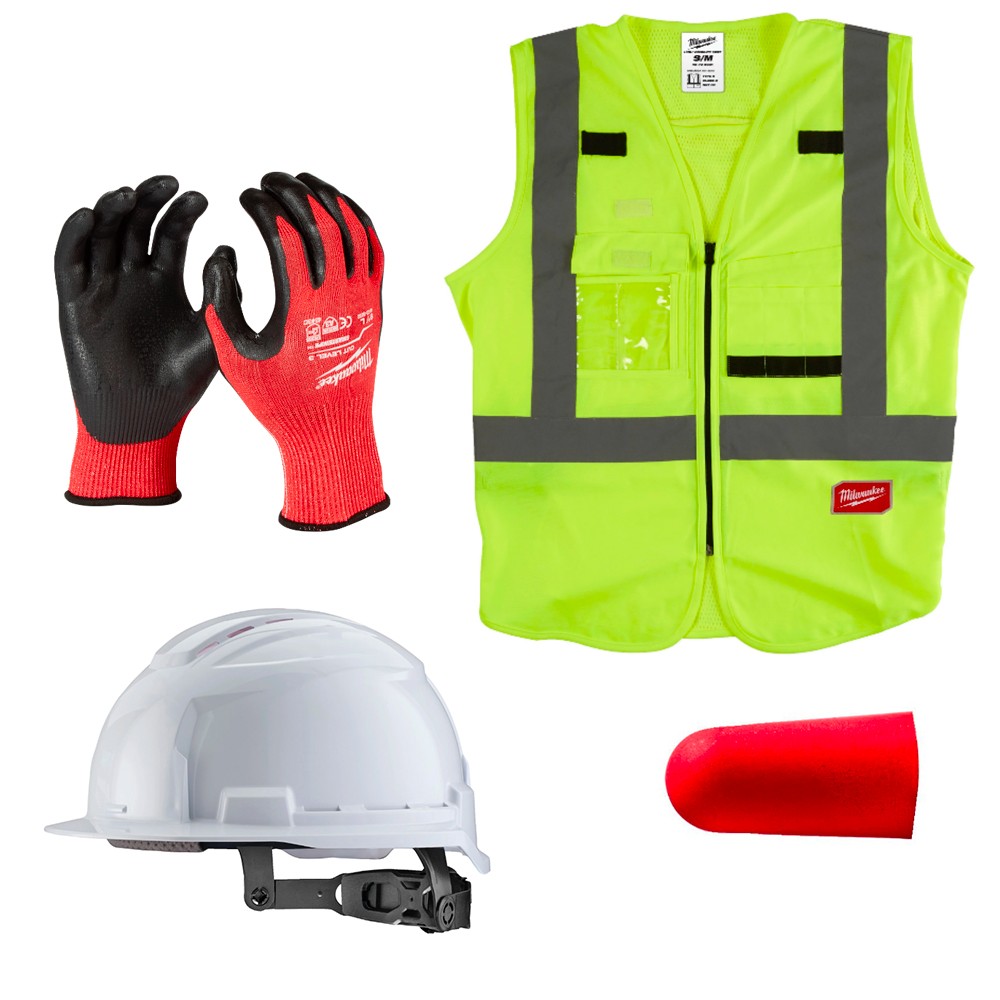 Milwaukee Construction PPE Kit 4932500169 Bolt Kit