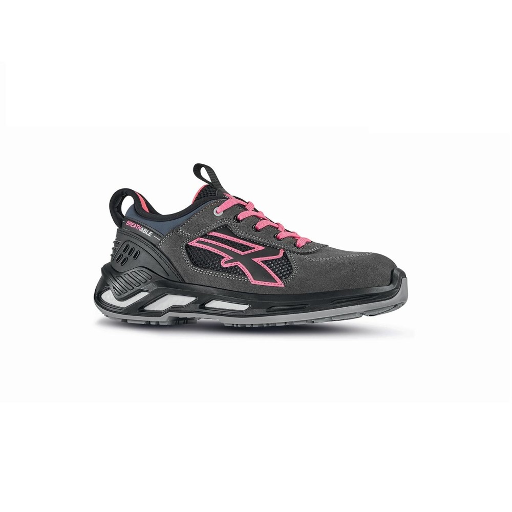 Scarpe Antinfortunistiche U-Power Kate S ESD S1PS FO SR Grey/Pink
