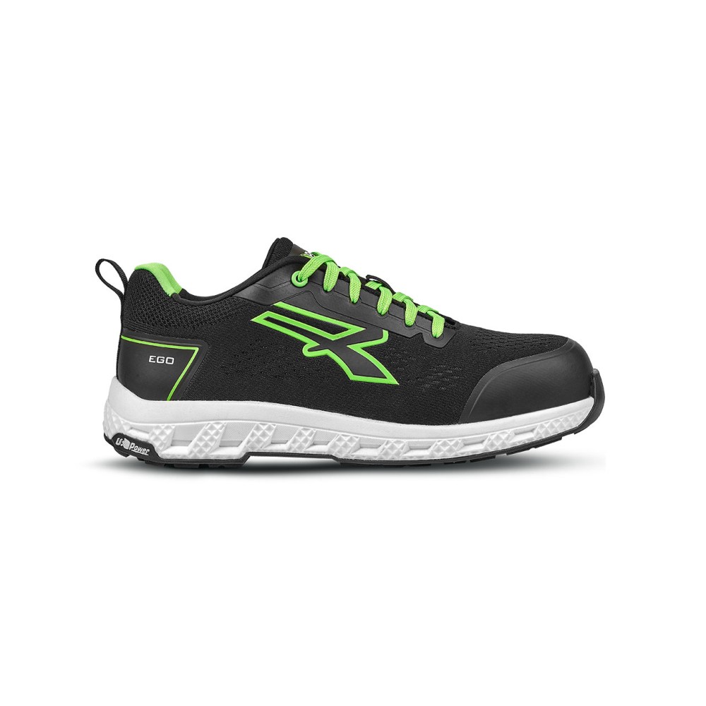 Scarpe Antinfortunistiche U-Power Aton ESD S1PS HI HRO FO SR Black/Green