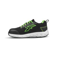 Scarpe Antinfortunistiche U-Power Aton ESD S1PS HI HRO FO SR Black/Green