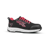 Scarpe Antinfortunistiche U-Power Maya ESD S1PS HI HRO FO SR Black/Pink