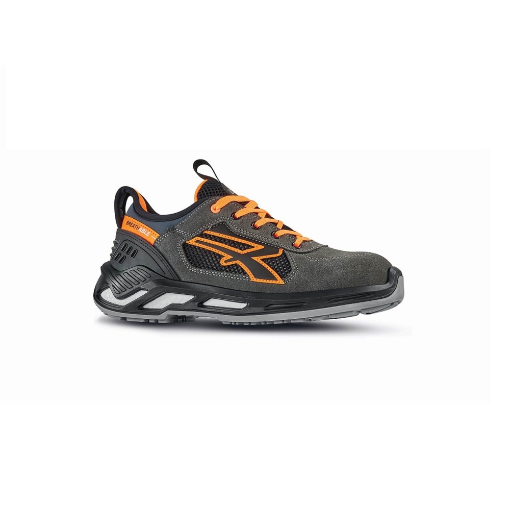Scarpe Antinfortunistiche U-Power Ryder S ESD S1PS FO SR Grey/Orange