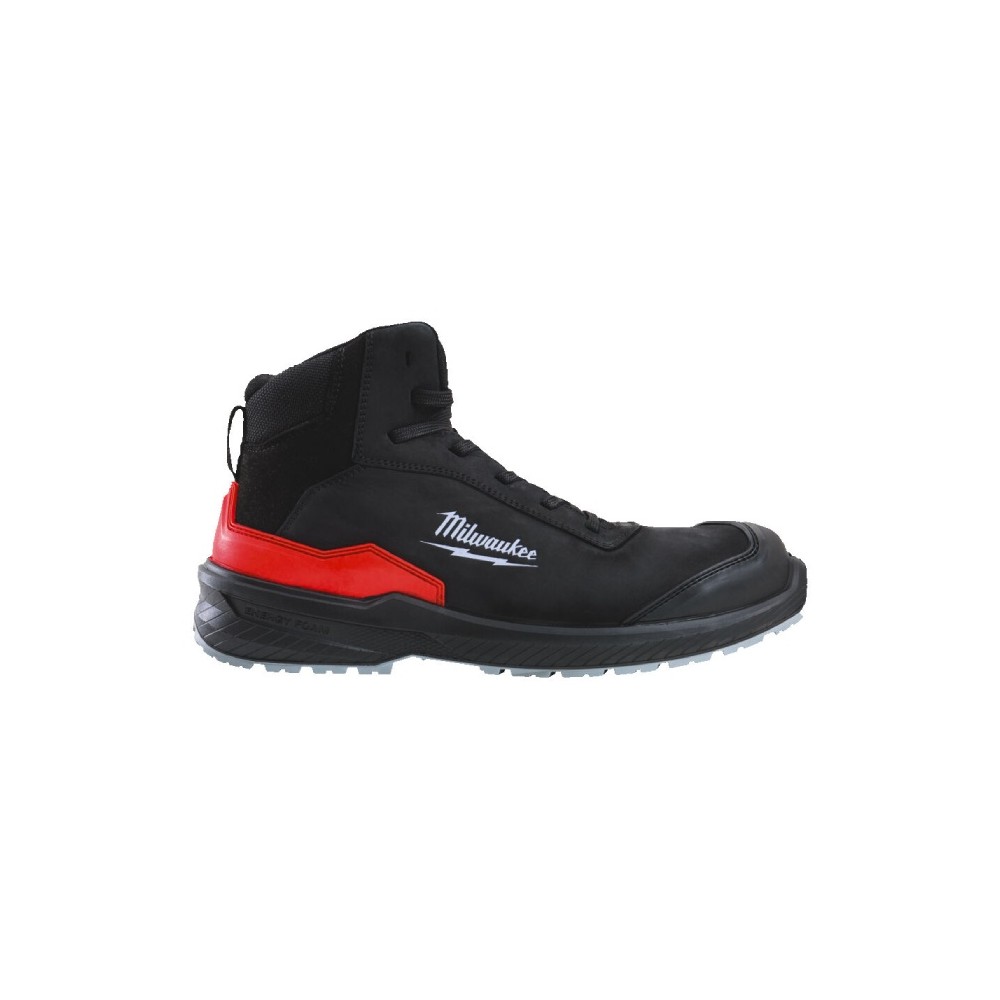 MILWAUKEE 4932493731 SHOES TG 40 S3S Flextred™ HIGH BLACK ESD FO SR