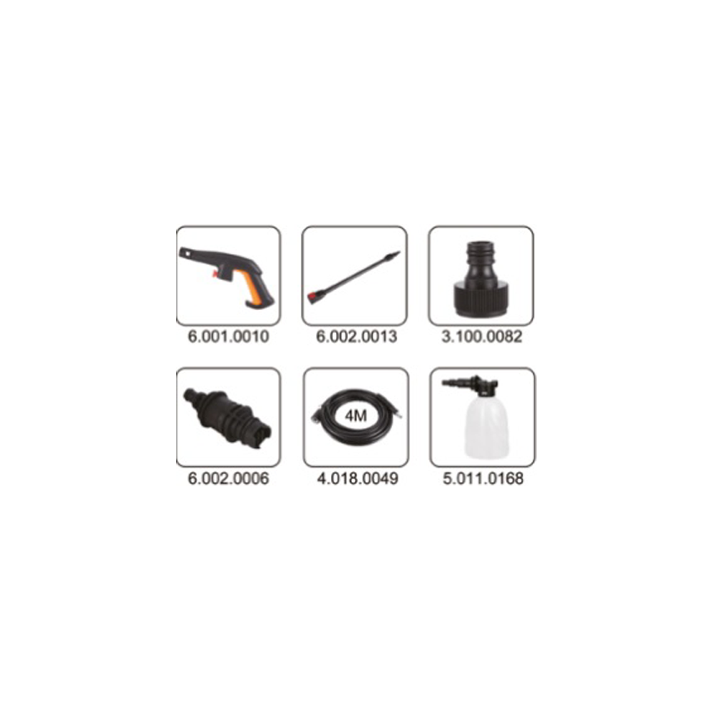 Idropulitrice pistola a batteria 21V 4Ah Kydra KP 1.3G4