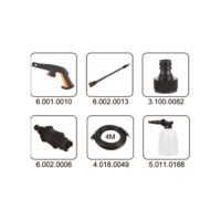 Idropulitrice pistola a batteria 21V 4Ah Kydra KP 1.3G4