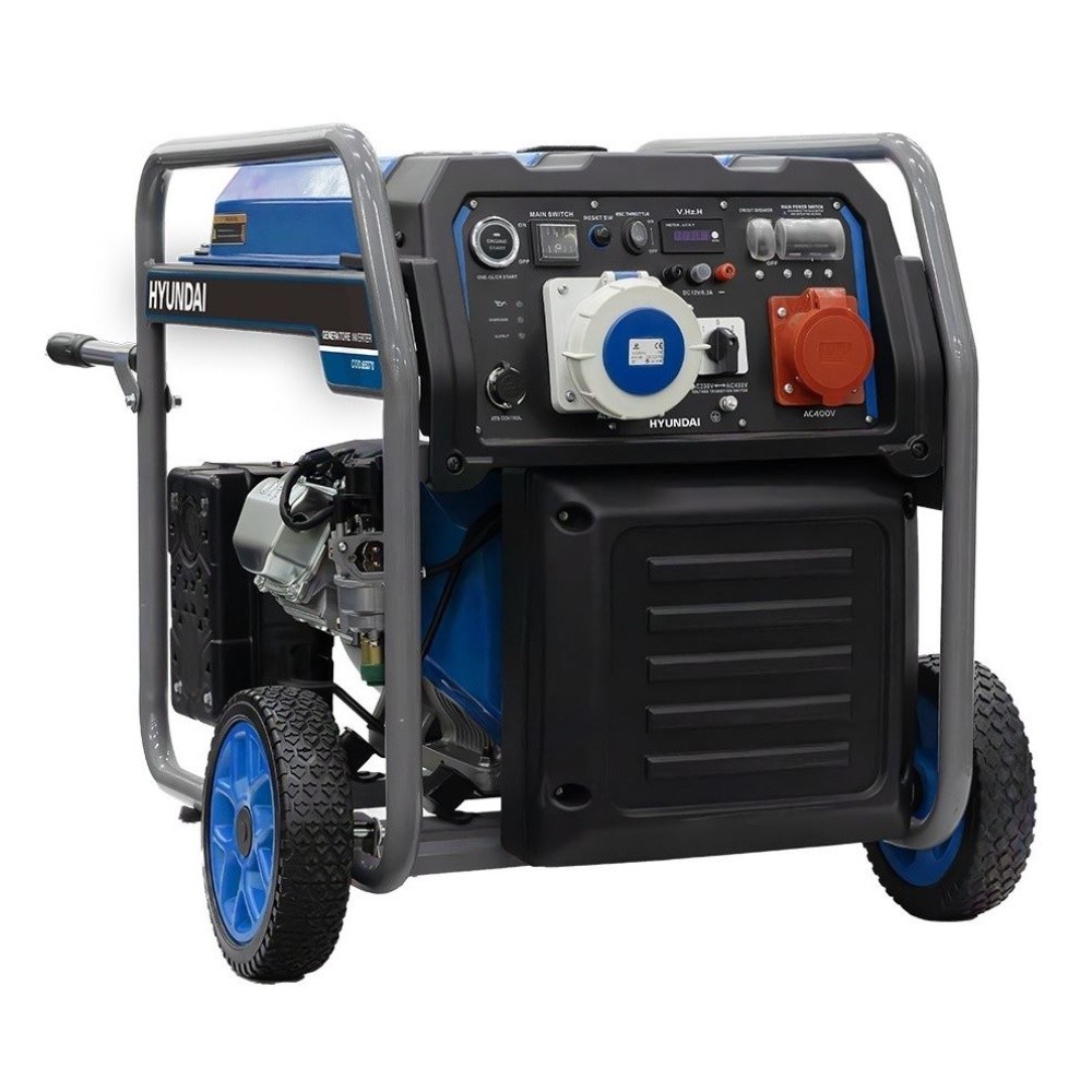 Generatore di corrente 9,3Kw Inverter Benzina Full Power Hyundai 65370 485cc 20HP