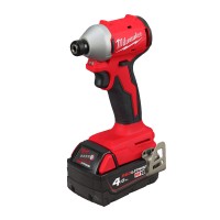 milwaukee m18 blidrc-402c Avvitatore a Impulsi 1/4" Esagonale 1 Velocità Milwaukee M18 BLIDRC-402C 190Nm milwaukee m18 blidrc-402c Avvitatore a Impulsi 1/4" Esagonale 1 Velocità Milwaukee M18 BLIDRC-402C 190Nm