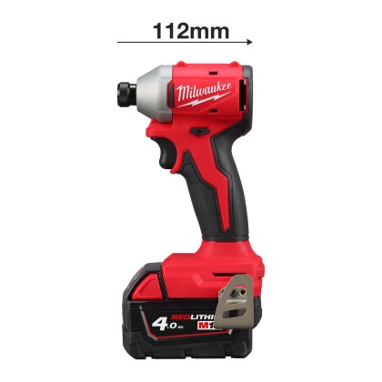 milwaukee m18 blidrc-402c Avvitatore a Impulsi 1/4" Esagonale 1 Velocità Milwaukee M18 BLIDRC-402C 190Nm