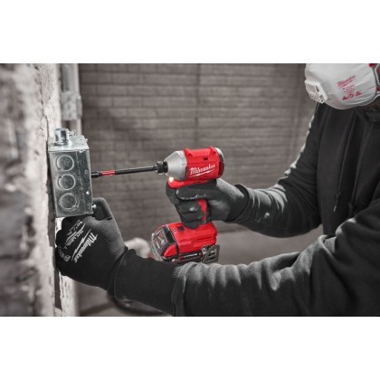 milwaukee m18 blidrc-402c Avvitatore a Impulsi 1/4" Esagonale 1 Velocità Milwaukee M18 BLIDRC-402C 190Nm