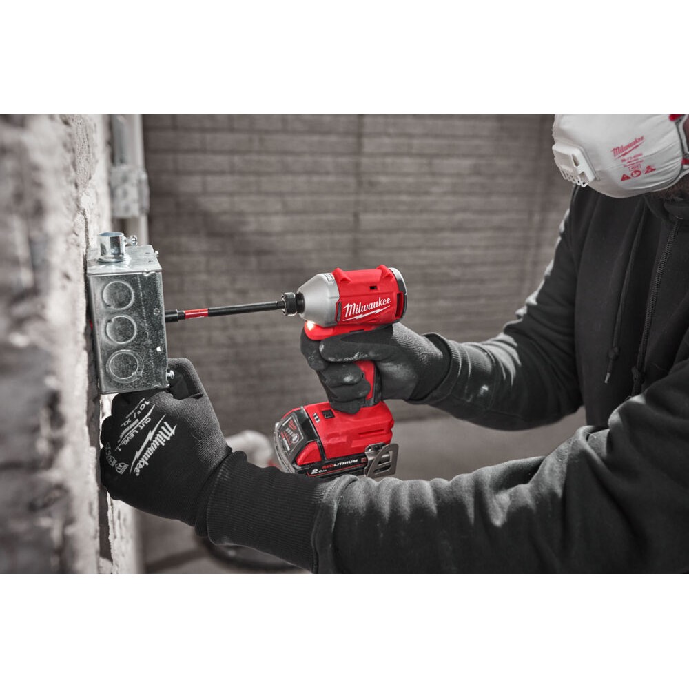 milwaukee m18 blidrc-402c Avvitatore a Impulsi 1/4" Esagonale 1 Velocità Milwaukee M18 BLIDRC-402C 190Nm milwaukee m18 blidrc-402c Avvitatore a Impulsi 1/4" Esagonale 1 Velocità Milwaukee M18 BLIDRC-402C 190Nm
