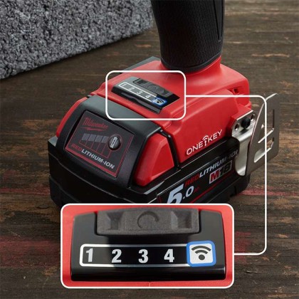 Avvitatore ad impulsi attacco lungo M18 1/2" 1500Nm Milwaukee M18 ONEFHIWF12E-0X Nudo
