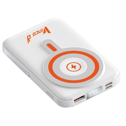 Power Bank Wirless Charg con Magsafe per Cellulare, Apple Watch, Airpods Vinco 00020 10.000Mha