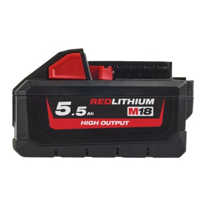 Batteria M18 HB5.5 5.5Ah Milwaukee 4932464712 High Output