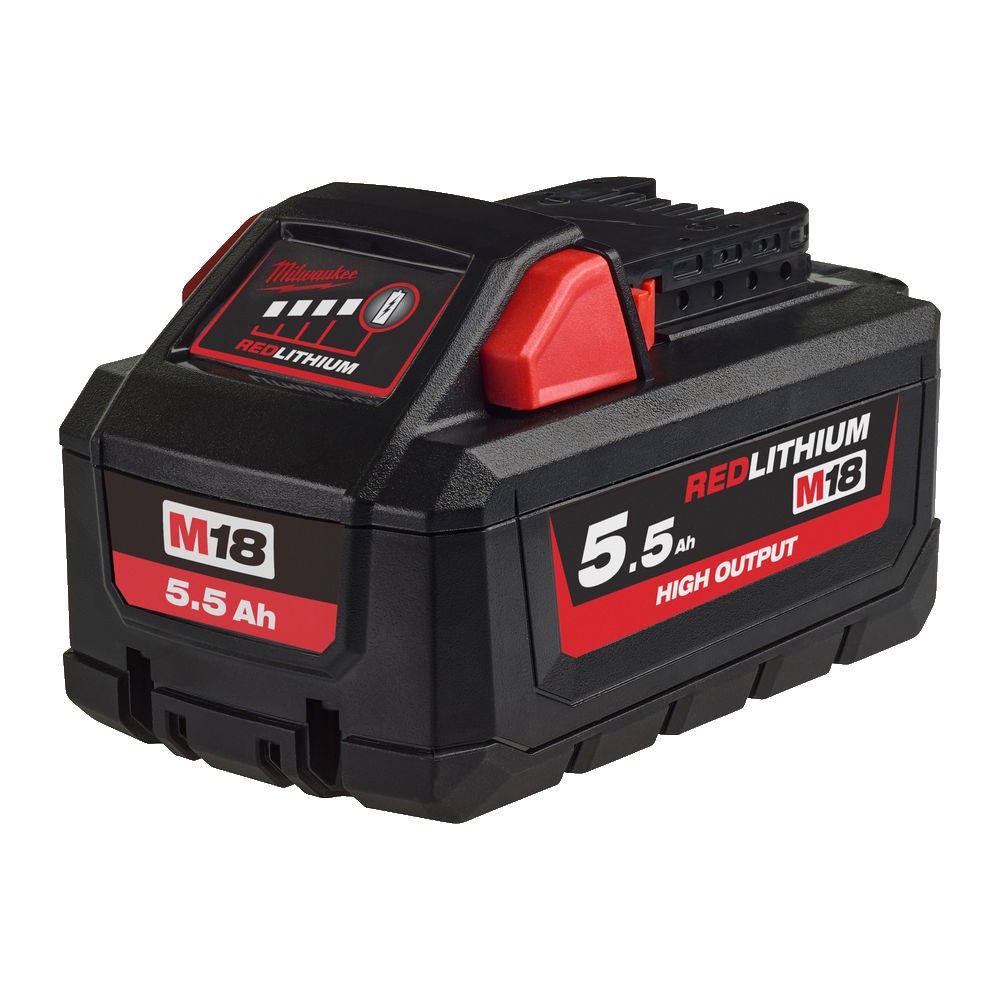 Batteria M18 HB5.5 5.5Ah Milwaukee 4932464712 High Output