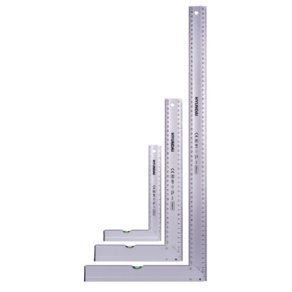 Serie Righelli Ad Angolo Retto 20-60cm Hyundai 59300