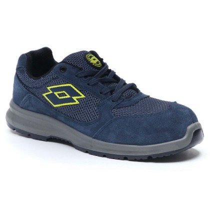 Scarpe Antinfortunistiche Lotto Race 250 S1P SRC Blue/Acacia Green