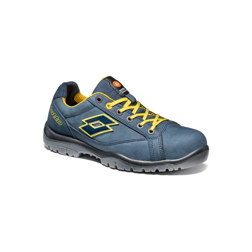 Scarpe Antinfortunistiche Lotto Jump 300 S3L SR FO Blue/Yellow Scarpe Antinfortunistiche Lotto Jump 300 S3L SR FO Blue/Yellow