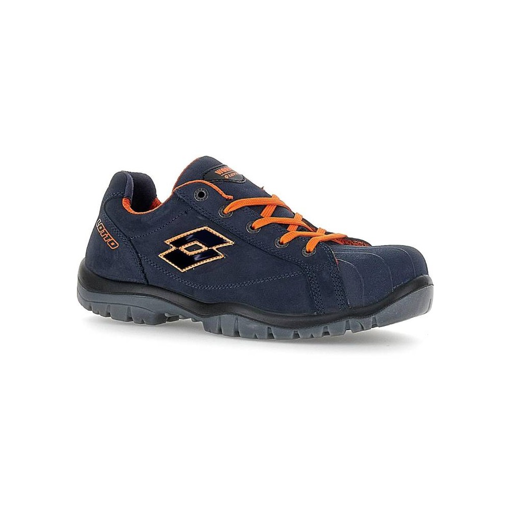 Scarpe Antinfortunistiche Lotto Jump 350 II S3L SR FO Navy Blue/Samba Orange