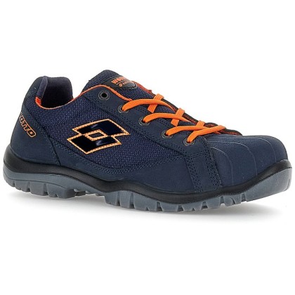 Scarpe Antinfortunistiche Lotto Jump 550 II S1P SR FO Blue/Vibrant Orange