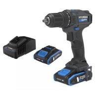 Avvitatore a Percussione Brushed 20V +2 Batt. 2Ah Hyundai 25871 40Nm