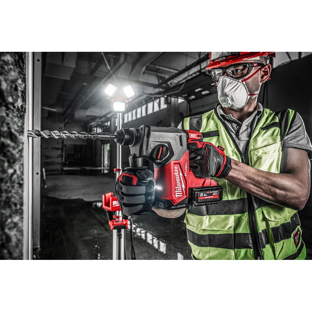 Tassellatore Sds-Plus V18 Litio J2.5 26mm Milwaukee M18FH-0 3,2 Kg