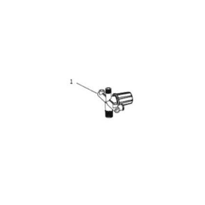 HYUNDAI 92171 Regolatore pressione 4 vie (3x 1/4'', 1x 1/8'') HYUNDAI 92171 Regolatore pressione 4 vie (3x 1/4'', 1x 1/8'')