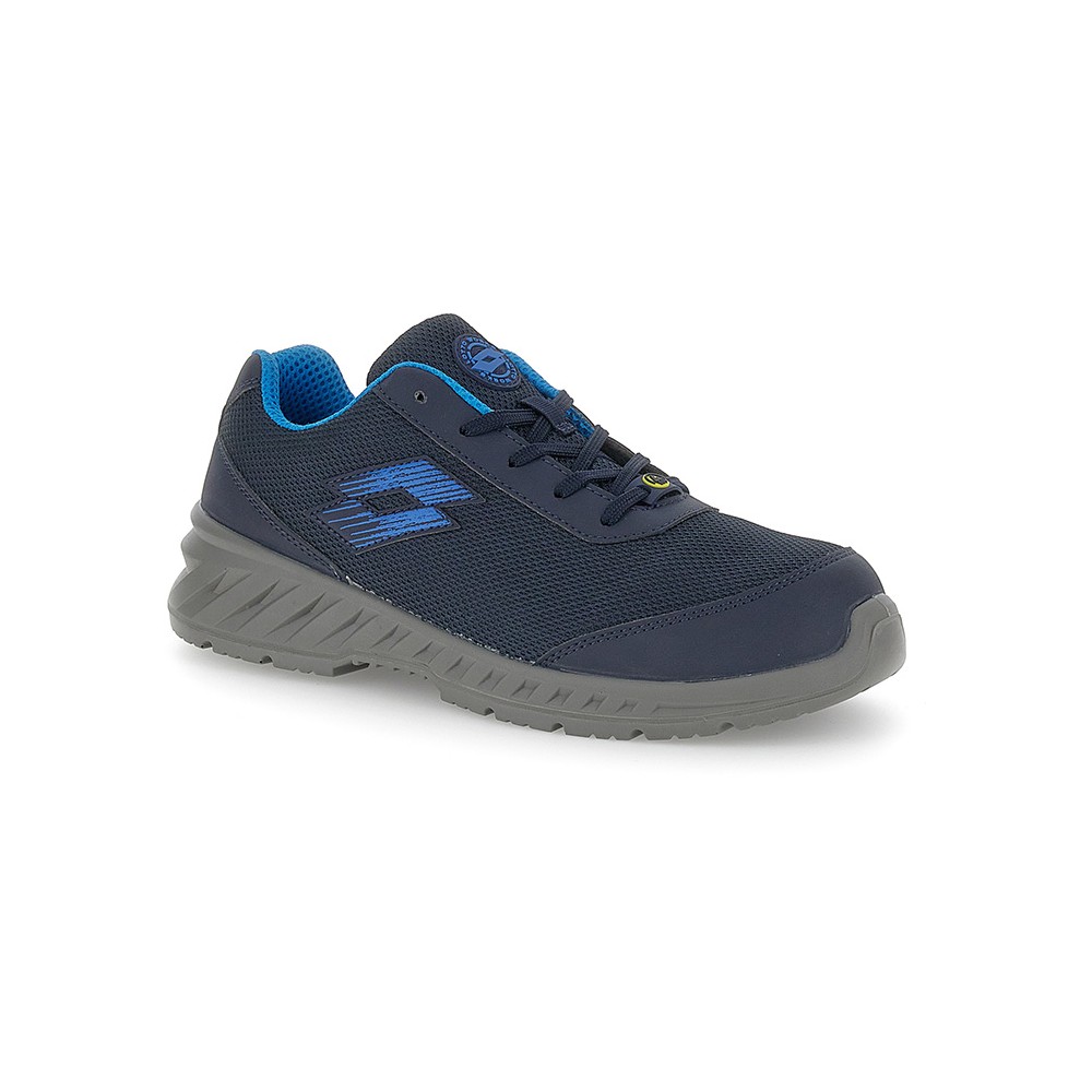 Scarpe antinfortunistiche Lotto First 700 S1PL SR Navy Blue/Vallarta Blue