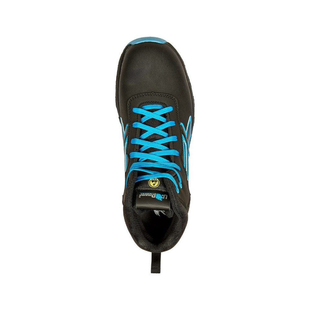 Scarpe Antinfortunistiche U-Power Owen ESD S3S CI HI HRO FO SR Black/Blue Scarpe Antinfortunistiche U-Power Owen ESD S3S CI HI HRO FO SR Black/Blue