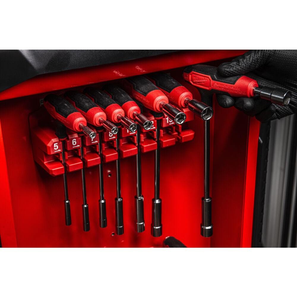 Set Magnetico Chiavi a Bussola con Impugnatura Comfort Milwaukee 4932498704 7Pz