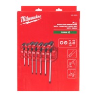 Set Magnetico Chiavi Torx Impugnatura Comfort Milwaukee 4932498690 7Pz