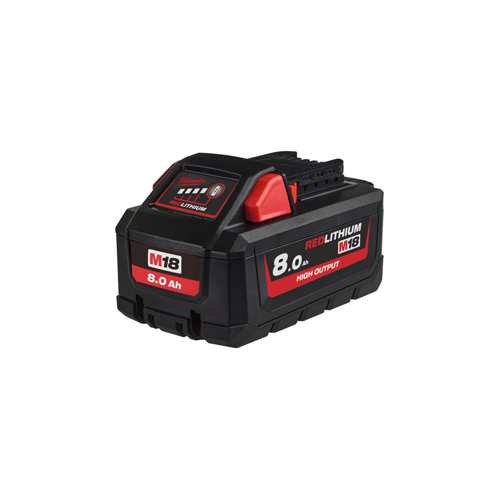 Batteria M18™ HIGH OUTPUT™ 8.0 AH modello M18 HB8 Milwaukee 4932471070