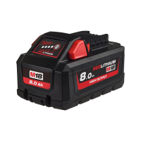 Batteria M18™ HIGH OUTPUT™ 8.0 AH modello M18 HB8 Milwaukee 4932471070