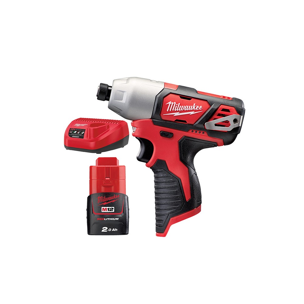 Avvitatore a Impulsi 1/4" Esagonale Milwaukee M12BID-201 112Nm