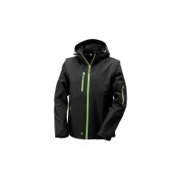 Giubbino leggero multitasche doppio uso 455141 STEEL NERO/VERDE TG. S