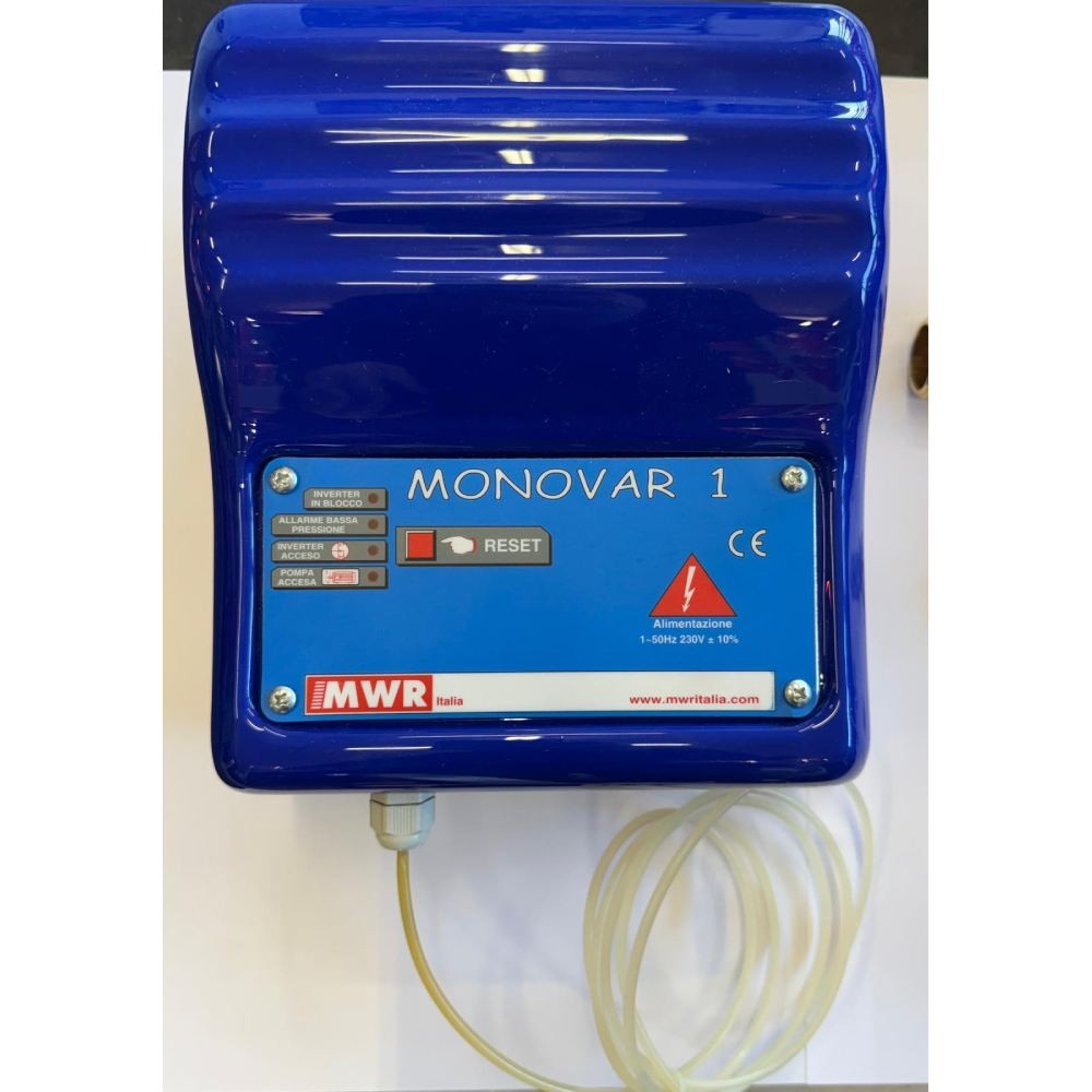 MWR 08001 MONOVAR 1 quadro azionamento per 1 pompa monofase da 1.4kw con sistema drive inverter